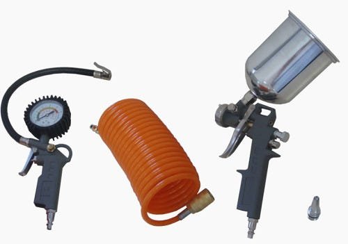 Kit de Acessórios para Compressor Lynus MAC 4pç | MadeiraMadeira