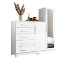 Ver imagem 1 de Cômoda New Master Branco - Albatroz Móveis