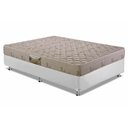 Ver imagem 1 de Cama Box Casal: Colchão Espuma D33 Herval Cannes + Base Crc Courano White(138x188)
