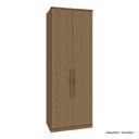 Ver imagem 1 de Guarda Roupa Modulado 02 Portas 245cm Setiba - Jequitibá/Carvalho
