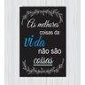 Quadro Decorativo Frases Motivacionais 1 Peça 20x30 M3 - 1