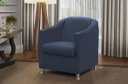 Ver imagem 2 de Kit 2 Poltronas Bia Luxo Suede Azul - Adonai Estofados