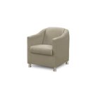 Ver imagem 3 de Kit 2 Poltronas Bia Luxo Suede Bege Capuccino Claro - Adonai Estofados