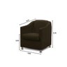 Kit 2 Poltronas Bia Luxo Suede Marrom - Adonai Estofados - 4