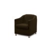 Kit 2 Poltronas Bia Luxo Suede Marrom - Adonai Estofados - 3