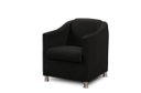 Ver imagem 3 de Kit 2 Poltronas Bia Luxo Suede Preto - Adonai Estofados
