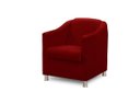 Ver imagem 3 de Kit 2 Poltronas Bia Luxo Suede Vermelho - Adonai Estofados