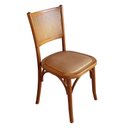 Ver imagem 1 de Cadeira Tomer Assento Rattan Cor Mel