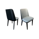 Ver imagem 4 de Conjunto Mesa de Jantar Cone 100 cm Tampo Cimento Texturizado Base Preta com 4 Cadeiras Londres Pers