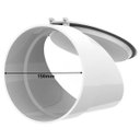 Ver imagem 2 de Válvula de Retenção Esgoto para Canos 150mm + Joelho 90º Esgoto 150mm