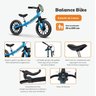 Bicicleta de Equilíbrio - Balance Bike Caloi Vermelha 02 - 5