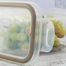 Pote Hermético com Trava Fácil e Escorredor Interno 500ml - Plasútil - 5