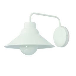 Luminária de Parede Arandela Fixa Garibaldi Branco - 1