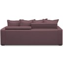 Ver imagem 6 de Sofá Retrátil Reclinável para Sala de Estar Living 235cm Vêneto F04 Veludo Lilás - Lyam Decor
