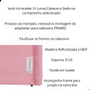 Ver imagem 3 de Cabeceira de Cama Box Estofada 160 Cm Quenn Stela Suede