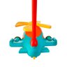 Brinquedo Infantil Avião de Empurrar Puxar - 3