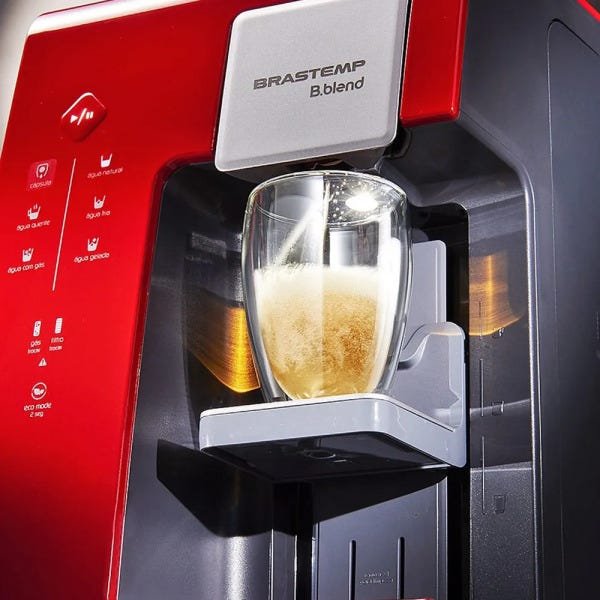 Máquina de Bebidas Brastemp B.blend com purificador - Vermelho - BPG40CV - BPG40CV - 8