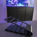 Ver imagem 3 de Suporte 3d Porta Controle Remoto 4 Divisórias Tv 20 Cm Preto