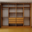 Ver imagem 6 de Guarda-Roupa Casal Genova 8 Portas 6 Gavetas Freijó/Branco - Panorama Móveis