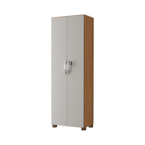 Armário Multiuso Nt 4020 - 2 Portas 4 Prateleiras Mdp - Notável