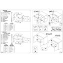 Ver imagem 5 de Armário Baixo com 02 Portas - 0,80x0,74x0,45 m- WEBSTART - NOGAL SEVILHA/PRETO - 21411