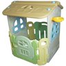 Casinha Infantil Plástico Playground Brinquedo Criança com Cesta Basquete Importway BW-054 - 1
