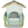 Casinha Infantil Plástico Playground Brinquedo Criança com Cesta Basquete Importway BW-054 - 6