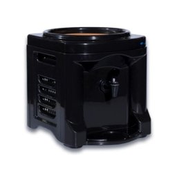 Suporte Para Galão De Água Mineral 10/20 L Cuba Barro Preto - 1