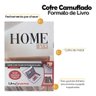 Cofre Camuflado Formato Livro Porta Joias com Chave - 5