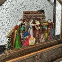 Ver imagem 2 de Laterna Presepio Musical e Led 22x25cm - Yangzi