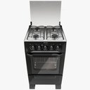 Ver imagem 1 de Fogão New Sirius Plus 4 Bocas em Aço com Forno Easy Clean Braslar