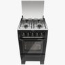 Fogão New Sirius Plus 4 Bocas em Aço com Forno Easy Clean Braslar - 1