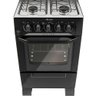 Fogão New Sirius Plus 4 Bocas em Aço com Forno Easy Clean Braslar - 3