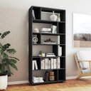 Ver imagem 1 de Estante para Livros 5 Prateleiras Preto Be 44 - Brv