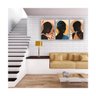 Quadros Decorativos Quarto Mulheres Negras Silhueta Artística - 3