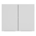 Ver imagem 7 de Armário Aéreo Madesa Stella 80 cm 2 Portas Branco Cor:Branco