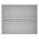 Ver mais imagens de Armário Aéreo Madesa Stella 80 cm 2 Portas Branco Cor:Branco