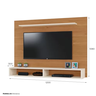 Painel para TV até 40 Polegadas Florença Mavaular Naturalle/Off White - 2