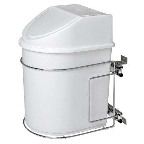 Lixeira de Embutir para Cozinha Deslizante 12l Inox 7241