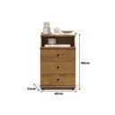 Ver imagem 5 de Mesa de Cabeceira Luxo New Freijó - Ej Móveis