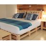 Cama de Casal de Pallet - 1