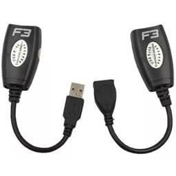 Cabo Extensor Usb Adaptador Transmissor de Rede de Internet - 1