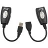Cabo Extensor Usb Adaptador Transmissor de Rede de Internet - 1