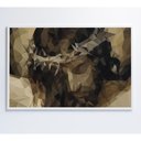 Ver imagem 5 de Quadro Jesus Cristo 120x80 Cm Tecido Canvas