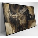 Ver imagem 6 de Quadro Jesus Cristo 120x80 Cm Tecido Canvas