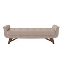 Ver imagem 5 de Puff Recamier 140cm Neville P02 Linho Areia - Mpozenato