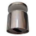 Ver imagem 2 de Prolongador Botton Inox 304 Vidro Guarda Corpo 30x40mm Cromado