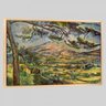 Quadro Reprodução Sainte Victoire Victoire 95x63 Moldura Natural - 1