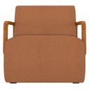 Ver imagem 5 de Poltrona Decorativa Orgânica para Sala Kit 2 Belarus K04 Bouclê Terracota - Mpozenato