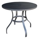 Ver imagem 4 de Conjunto Mesa e 4 Cadeiras de Alumínio para Jardim Varanda e Piscina Ripada